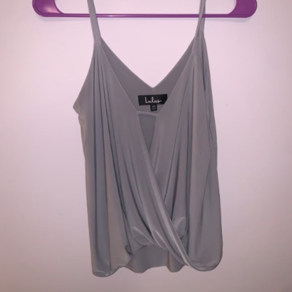 lulus closet spaghetti strap top